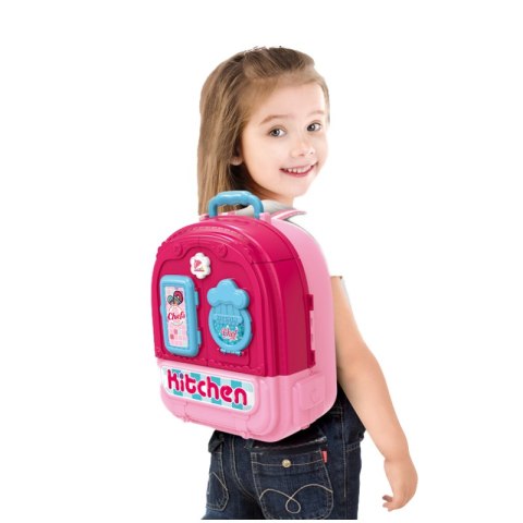 WOOPIE Domek dla Lalek 3w1 Kuchnia Przenośna w Plecaku Woopie WOOPIE Domek dla Lalek 3w1 Kuchnia Przenośna w Plecaku Woopie