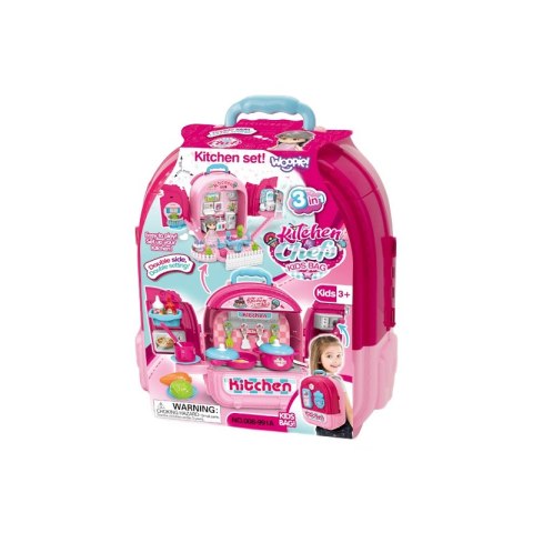 WOOPIE Domek dla Lalek 3w1 Kuchnia Przenośna w Plecaku Woopie WOOPIE Domek dla Lalek 3w1 Kuchnia Przenośna w Plecaku Woopie