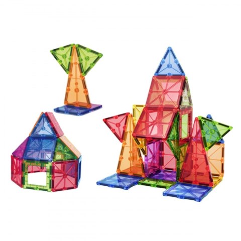 WOOPIE Magnetyczne Klocki Konstrukcyjne Montessori 3D Woopie