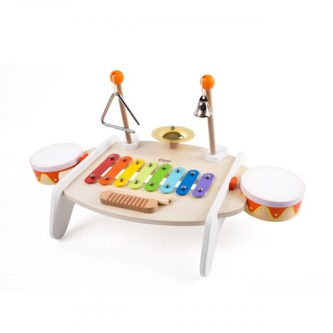 CLASSIC WORLD Zestaw Instrumenty Muzyczne dla Dzieci Ksylofon Tarka Cymbałki Bębenki Talerz Pałeczki Trójkąt Dzwonek 9 el. Classic World CLASSIC WORLD Zestaw Instrumenty Muzyczne dla Dzieci Ksylofon Tarka Cymbałki Bębenki Talerz Pałeczki Trójkąt Dzwonek 9 el. Classic World