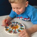 Viga Drewniana Gra magnetyczna Zegar Labirynt Magnetyczny Viga Toys