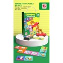 WOOPIE Gra Edukacyjna Transport Zwierzęta Puzzle Domino Montessori Woopie