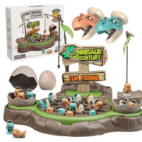 WOOPIE Gra Łowienie Dinozaurów Rybek 2 Wędki Woopie