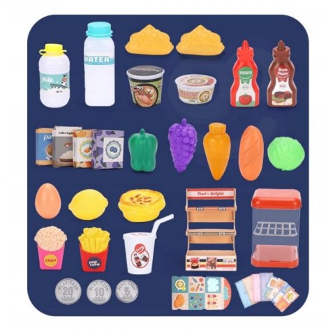 WOOPIE Sklep Supermarket Kasa Fiskalna 42 el. Woopie WOOPIE Sklep Supermarket Kasa Fiskalna 42 el. Woopie