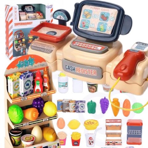 WOOPIE Sklep Supermarket Kasa Fiskalna 42 el. Woopie WOOPIE Sklep Supermarket Kasa Fiskalna 42 el. Woopie