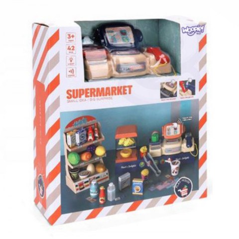 WOOPIE Sklep Supermarket Kasa Fiskalna 42 el. Woopie WOOPIE Sklep Supermarket Kasa Fiskalna 42 el. Woopie