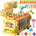 WOOPIE BABY Interaktywny Autobus Edukacyjny 6w1 Młoteczek Cymbałki +18 m Woopie