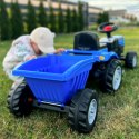 WOOPIE Traktor na Pedały Farmer GoTrac MAXI PLUS z Przyczepą Niebieski Ciche Koła Woopie WOOPIE Traktor na Pedały Farmer GoTrac MAXI PLUS z Przyczepą Niebieski Ciche Koła Woopie