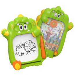 WOOPIE Znikopis Tablica Magnetyczna 2w1 Gra zręcznościowa Pinball Flipper Zielona Woopie