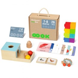 TOOKY TOY Box Pudełko XXL Montessori Edukacyjne 6w1 Sensoryczne 7-8 Mies Tooky Toy