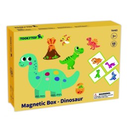 TOOKY TOY Układanka Magnetyczna Dinozaury Puzzle Tooky Toy