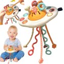 WOOPIE BABY Zabawka Sensoryczna Montessori Gryzak Grzechotka Wielofunkcyjny UFO Woopie