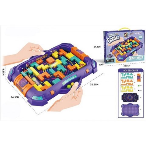 WOOPIE Gra Zręcznościowa Flipper "CRAZE MAZE" Woopie