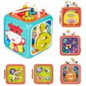 WOOPIE Kostka Sensoryczna Edukacyjna Montessori Sorter 6w1 Woopie