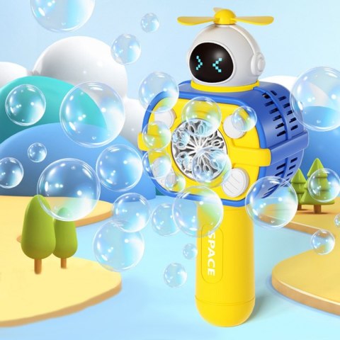 WOOPIE Maszyna Astronauta do Robienia Baniek Mydlanych Żółty Woopie WOOPIE Maszyna Astronauta do Robienia Baniek Mydlanych Żółty Woopie