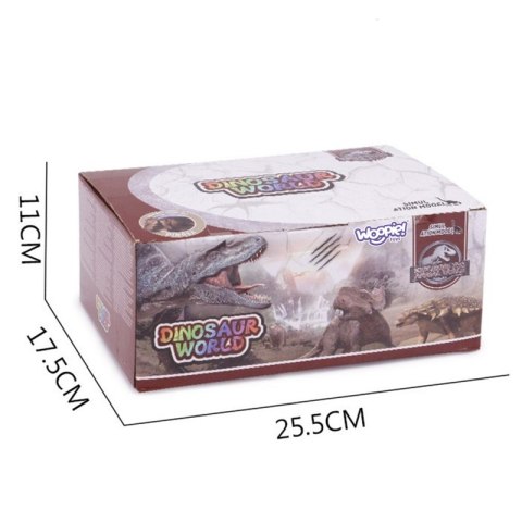 WOOPIE Zestaw XL Figurki Dinozaury + Kuferek + Mata Woopie