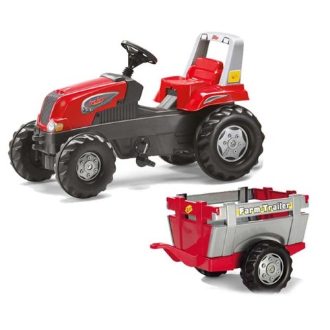Rolly Toys Traktor na pedały Przyczepa Junior 3-8 lat do 50kg Rolly Toys Rolly Toys Traktor na pedały Przyczepa Junior 3-8 lat do 50kg Rolly Toys