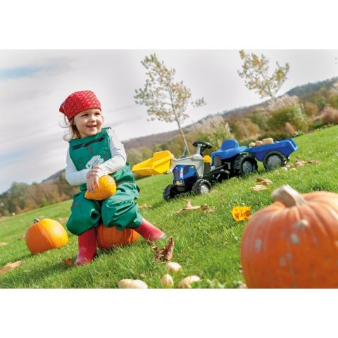 Rolly Toys rollyKid Traktor New Holland z łyżką i przyczepą Rolly Toys Rolly Toys rollyKid Traktor New Holland z łyżką i przyczepą Rolly Toys