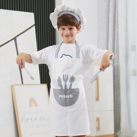VIGA PolarB Strój Kucharza Fartuszek + Czepek Viga Toys