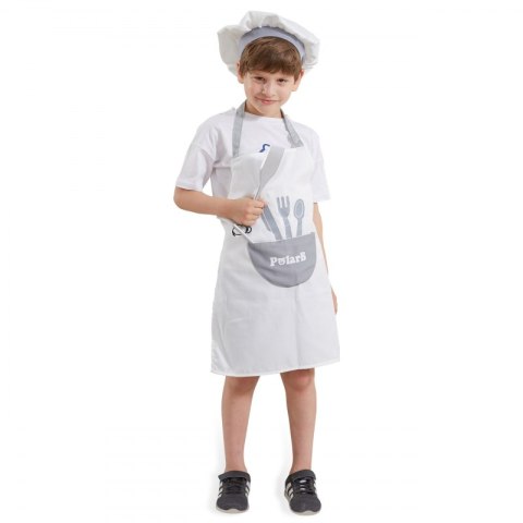 VIGA PolarB Strój Kucharza Fartuszek + Czepek Viga Toys