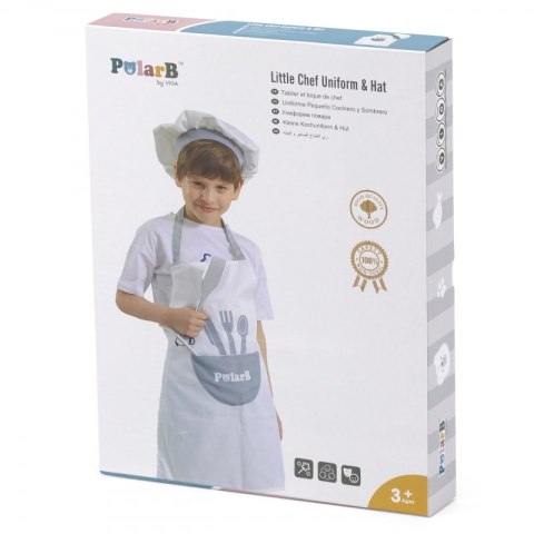 VIGA PolarB Strój Kucharza Fartuszek + Czepek Viga Toys