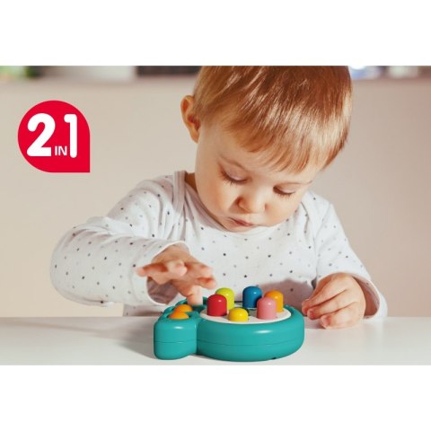 WOOPIE Gra Zręcznościowa Wbijanka Kreta Sznurek Ośmiornica Zielony 2w1 Woopie