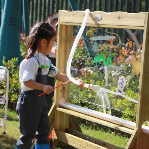 CLASSIC WORLD Zestaw Dwustronna Tablica Sztaluga do Malowania Z Pompą Wody Classic World