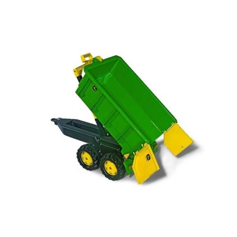Rolly Toys duża Dwuosiowa Przyczepa John Deere Wywrotka Rolly Toys Rolly Toys duża Dwuosiowa Przyczepa John Deere Wywrotka Rolly Toys