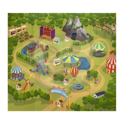 WOOPIE Zestaw XL Figurki Dinozaury + Kuferek + Mata Woopie