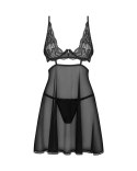 KOMPLET BABYDOLL NUTRIS OBSESSIVE KOMPLET BABYDOLL NUTRIS OBSESSIVE