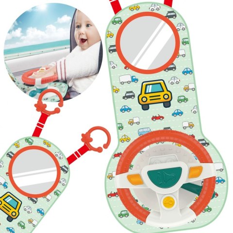 WOOPIE BABY Kierownica Interaktywna Do Samochodu Zestaw Małego Kierowcy Woopie WOOPIE BABY Kierownica Interaktywna Do Samochodu Zestaw Małego Kierowcy Woopie