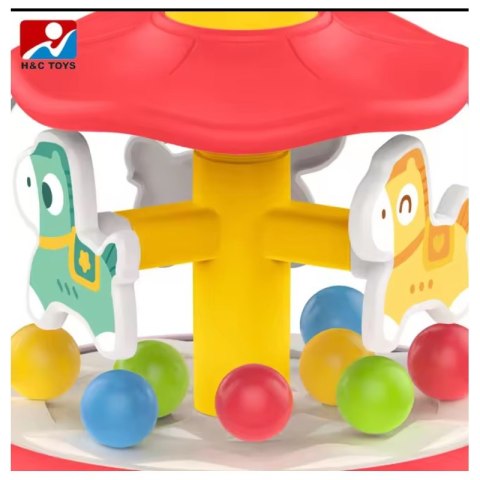 WOOPIE BABY Kolorowe Koniki Czerwona Bączek Karuzela Woopie WOOPIE BABY Kolorowe Koniki Czerwona Bączek Karuzela Woopie