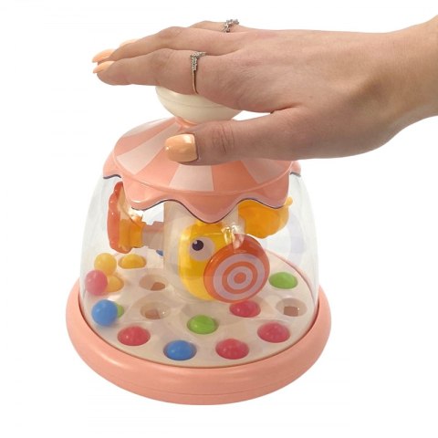 WOOPIE BABY Kolorowe Zwierzątka Różowy Bączek z Kulkami Karuzela Woopie WOOPIE BABY Kolorowe Zwierzątka Różowy Bączek z Kulkami Karuzela Woopie