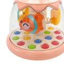 WOOPIE BABY Kolorowe Zwierzątka Różowy Bączek z Kulkami Karuzela Woopie