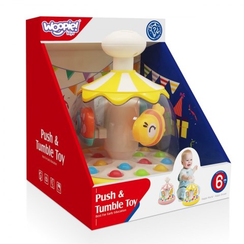 WOOPIE BABY Kolorowe Zwierzątka Różowy Bączek z Kulkami Karuzela Woopie WOOPIE BABY Kolorowe Zwierzątka Różowy Bączek z Kulkami Karuzela Woopie