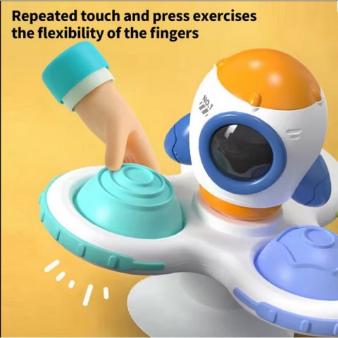 WOOPIE BABY Kosmiczny Spinner Pop-it Zabawka Sensoryczna Wymienne 3 szt. Woopie