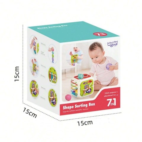 WOOPIE BABY Sensoryczna Edukacyjna Kostka Aktywności Woopie WOOPIE BABY Sensoryczna Edukacyjna Kostka Aktywności Woopie