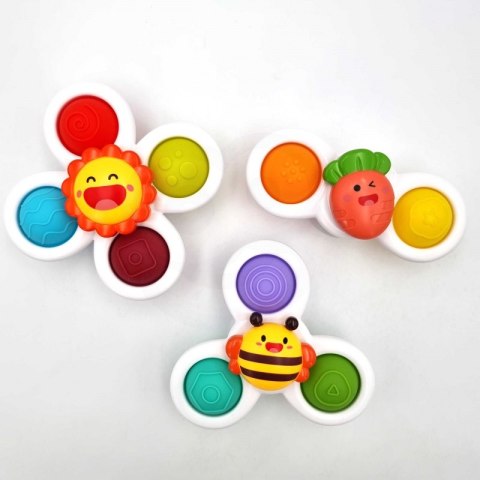 WOOPIE BABY Spiner Zabawka Sensoryczna Edukacyjna 3w1 Woopie WOOPIE BABY Spiner Zabawka Sensoryczna Edukacyjna 3w1 Woopie