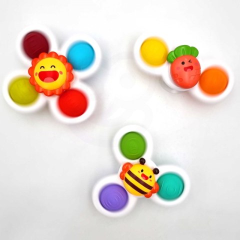 WOOPIE BABY Spiner Zabawka Sensoryczna Edukacyjna 3w1 Woopie WOOPIE BABY Spiner Zabawka Sensoryczna Edukacyjna 3w1 Woopie