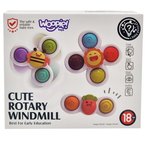 WOOPIE BABY Spiner Zabawka Sensoryczna Edukacyjna 3w1 Woopie WOOPIE BABY Spiner Zabawka Sensoryczna Edukacyjna 3w1 Woopie