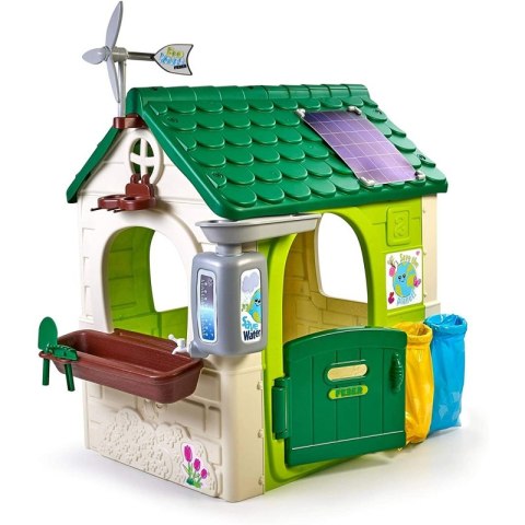 FEBER Domek ogrodowy Eco Karmnik Segregacja Odpadów Imitacja Panelu Słonecznego Feber FEBER Domek ogrodowy Eco Karmnik Segregacja Odpadów Imitacja Panelu Słonecznego Feber