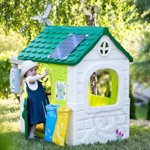 FEBER Domek ogrodowy Eco Karmnik Segregacja Odpadów Imitacja Panelu Słonecznego Feber FEBER Domek ogrodowy Eco Karmnik Segregacja Odpadów Imitacja Panelu Słonecznego Feber