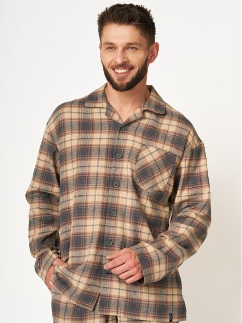 PIŻAMA MĘSKA MNS 402 R.3XL-4XL KEY PIŻAMA MĘSKA MNS 402 R.3XL-4XL KEY