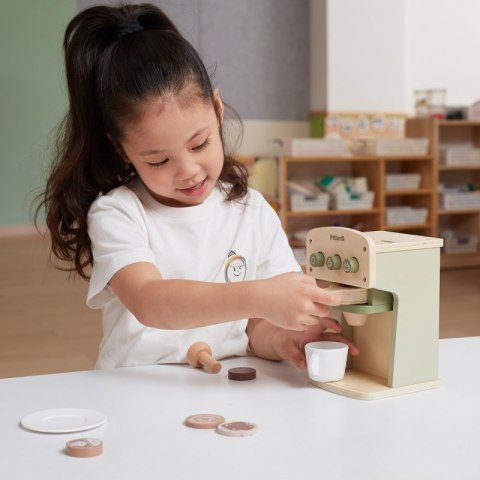 VIGA PolarB Drewniany Ekspres do Kawy Zielony + Akcesoria Viga Toys VIGA PolarB Drewniany Ekspres do Kawy Zielony + Akcesoria Viga Toys