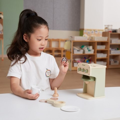 VIGA PolarB Drewniany Ekspres do Kawy Zielony + Akcesoria Viga Toys VIGA PolarB Drewniany Ekspres do Kawy Zielony + Akcesoria Viga Toys
