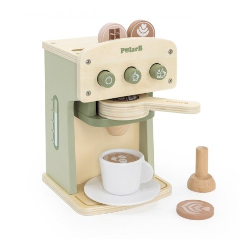 VIGA PolarB Drewniany Ekspres do Kawy Zielony + Akcesoria Viga Toys VIGA PolarB Drewniany Ekspres do Kawy Zielony + Akcesoria Viga Toys