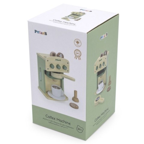 VIGA PolarB Drewniany Ekspres do Kawy Zielony + Akcesoria Viga Toys VIGA PolarB Drewniany Ekspres do Kawy Zielony + Akcesoria Viga Toys