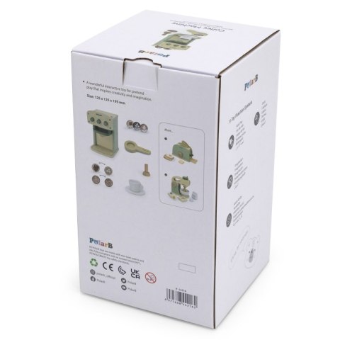 VIGA PolarB Drewniany Ekspres do Kawy Zielony + Akcesoria Viga Toys VIGA PolarB Drewniany Ekspres do Kawy Zielony + Akcesoria Viga Toys