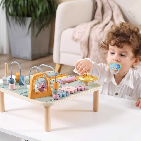VIGA PolarB Stół Stolik Edukacyjny Pętla Cymbałki Sensoryka Montessori Viga Toys VIGA PolarB Stół Stolik Edukacyjny Pętla Cymbałki Sensoryka Montessori Viga Toys