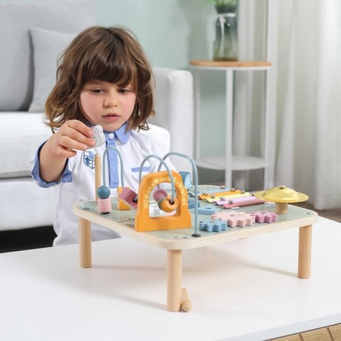VIGA PolarB Stół Stolik Edukacyjny Pętla Cymbałki Sensoryka Montessori Viga Toys VIGA PolarB Stół Stolik Edukacyjny Pętla Cymbałki Sensoryka Montessori Viga Toys
